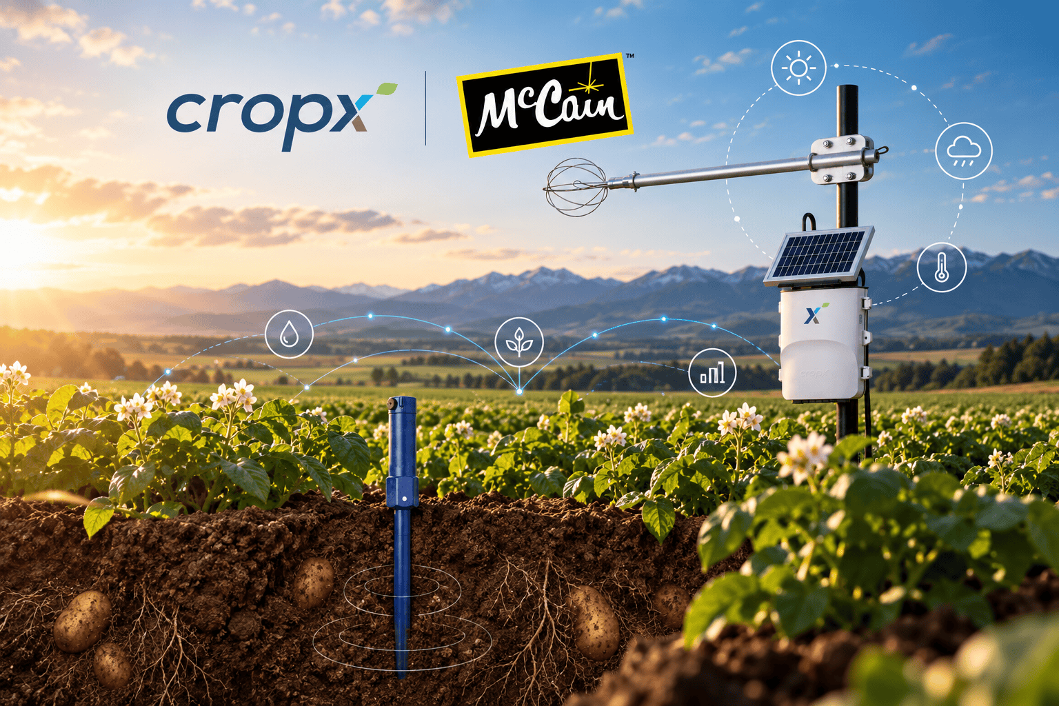 CropX предоставит технологию мониторинга почвы для фермы Lincoln University McCain Foods NextGen Regenerative Farm